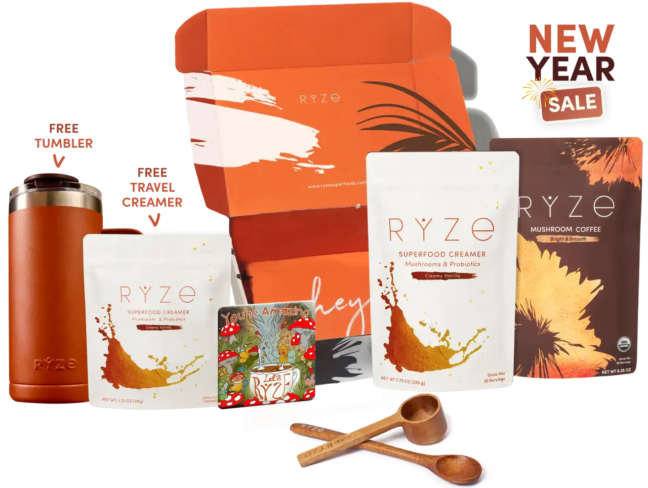 RYZE n Shine Bundle (Coffee + Creamer) Fresh M138